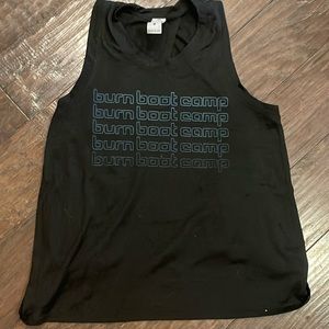 Burn Boot Camp tie back tank